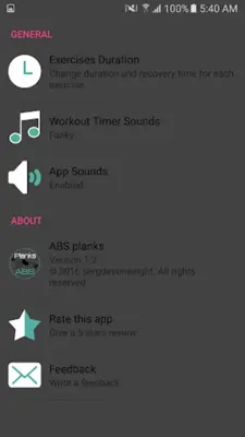 ABS Planks android App screenshot 5